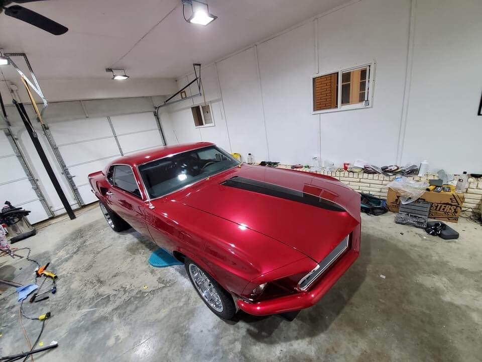 Tamco Paint Rock It Red on 1969 Shelby