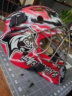 Tamco Paint Rock It Red on Tiger Mask Helmet