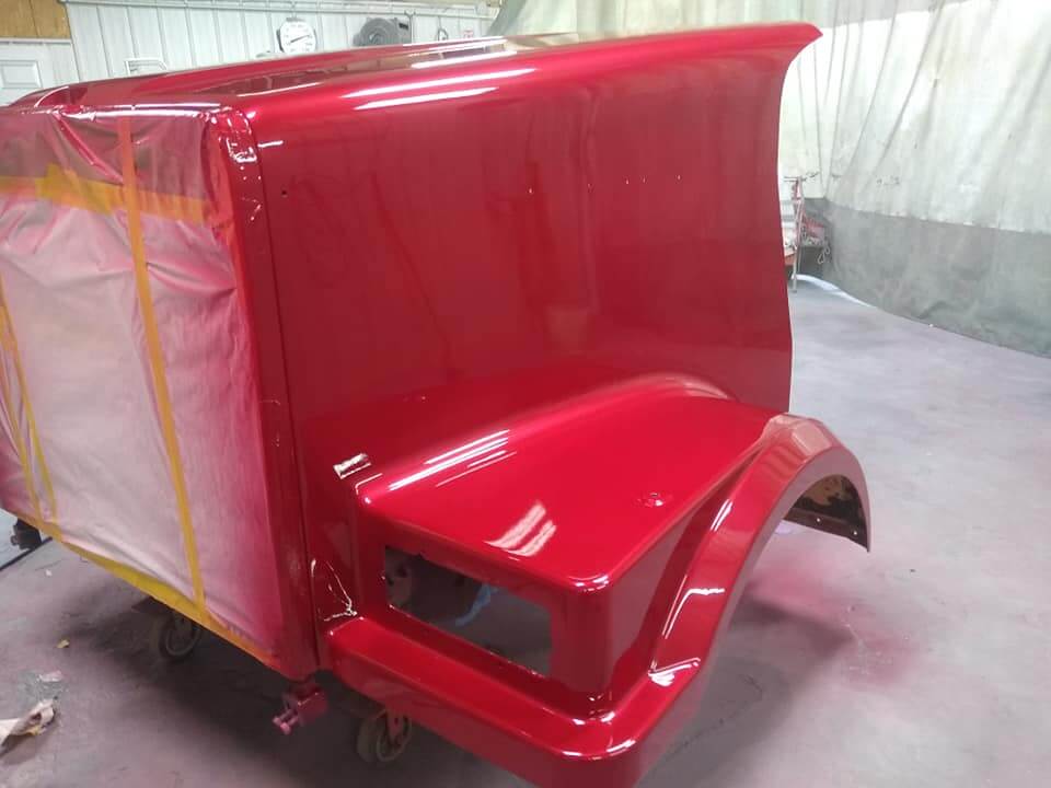 Tamco Paint Rock It Red in Car Part
