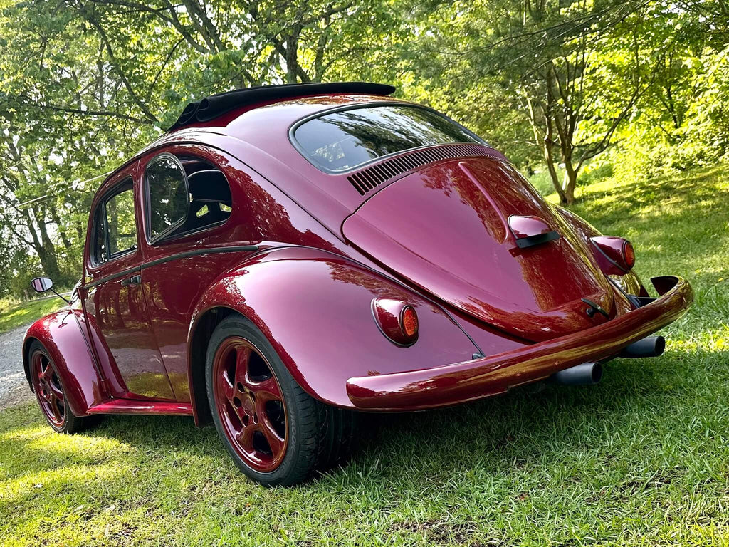 Tamco Paint Rock-It-Red in 1963 Volkswagen Beetle Ragtop
