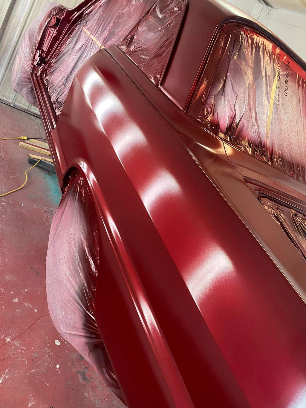 Tamco Paint Rock It Red on Chevrolet Nova