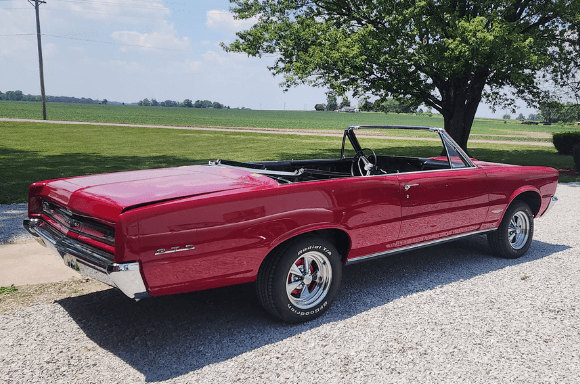 Tamco Paint Rock It Red in 1965 Pontiac GTO
