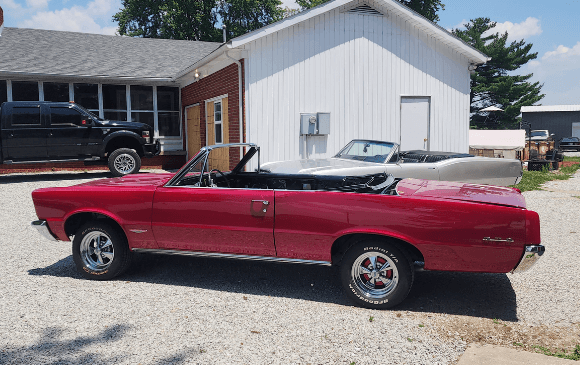 Tamco Paint Rock It Red in 1965 Pontiac GTO