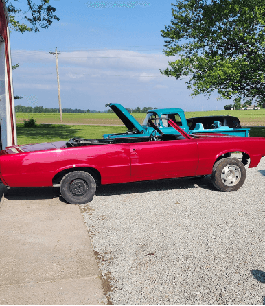 Tamco Paint Rock It Red in 1965 Pontiac GTO