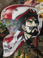 Tamco Paint Helmet Ron Burgundy Pearl 