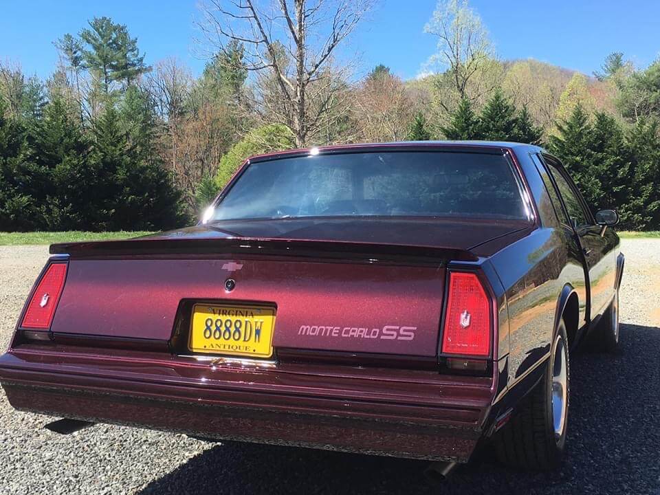 Tamco Paint 1985 Monte Carlo Ron Burgundy Pearl 