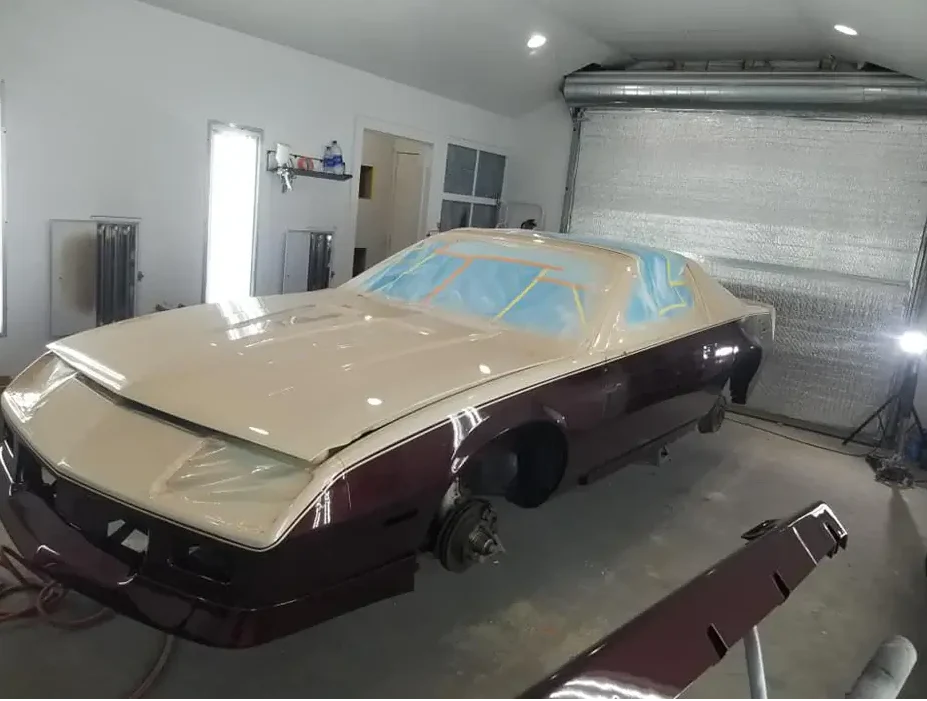 Tamco Paint 1992 Chevrolet Camaro Z28 Ron Burgundy Pearl 