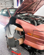 Rose Gold Nissan 240 SX