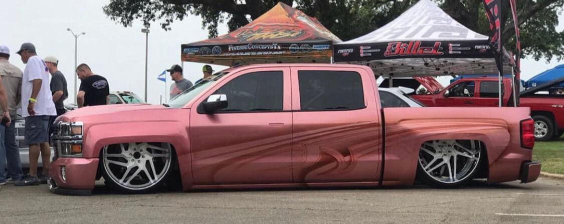 Rose Gold Nissan 240 SX