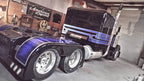 Tamco Paint Sinister Triple Reboot Blue and Blue Nitrous on Peterbilt 379