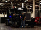 Tamco Paint Sinister Triple Reboot Blue and Blue Nitrous on Peterbilt 379