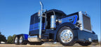 Tamco Paint Sinister Triple Reboot Blue and Blue Nitrous on Peterbilt 379