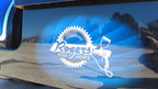 Tamco Paint Sinister Triple Reboot Blue and Blue Nitrous on Peterbilt 379