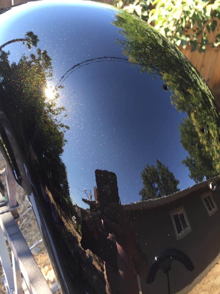 Tamco Paint Sinister Triple Reboot Purple on Motorcycle Parts