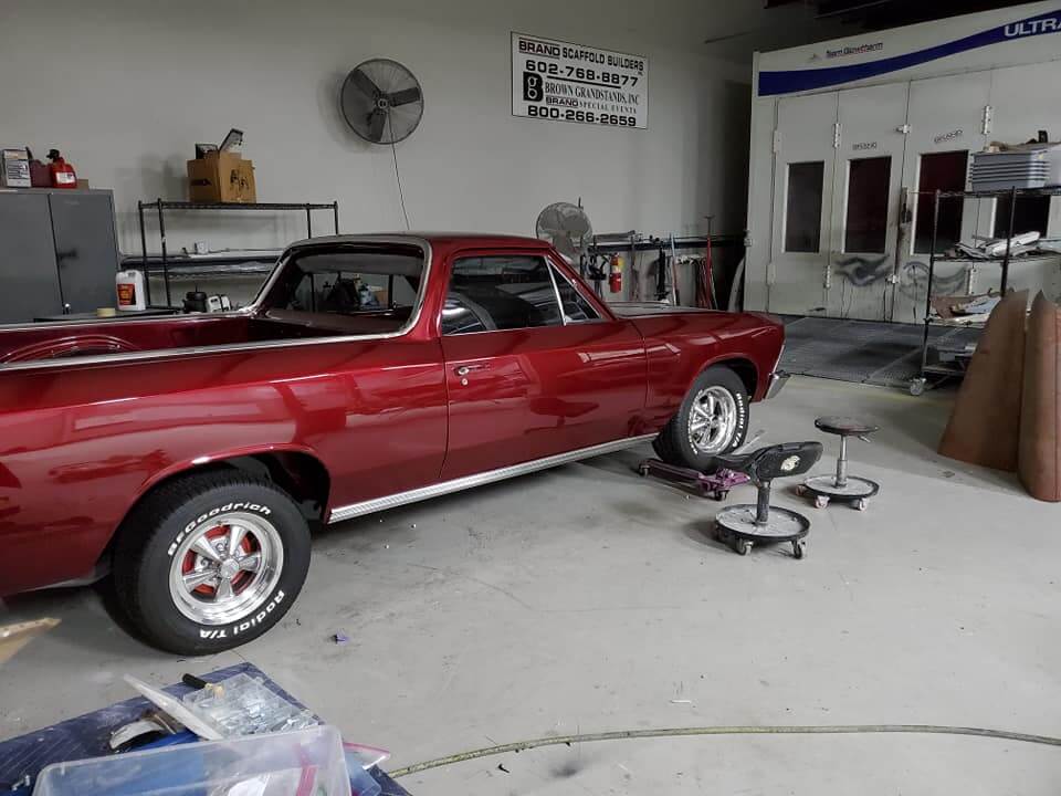 Tamco Paint 1966 Chevrolet Chevelle Sangria 