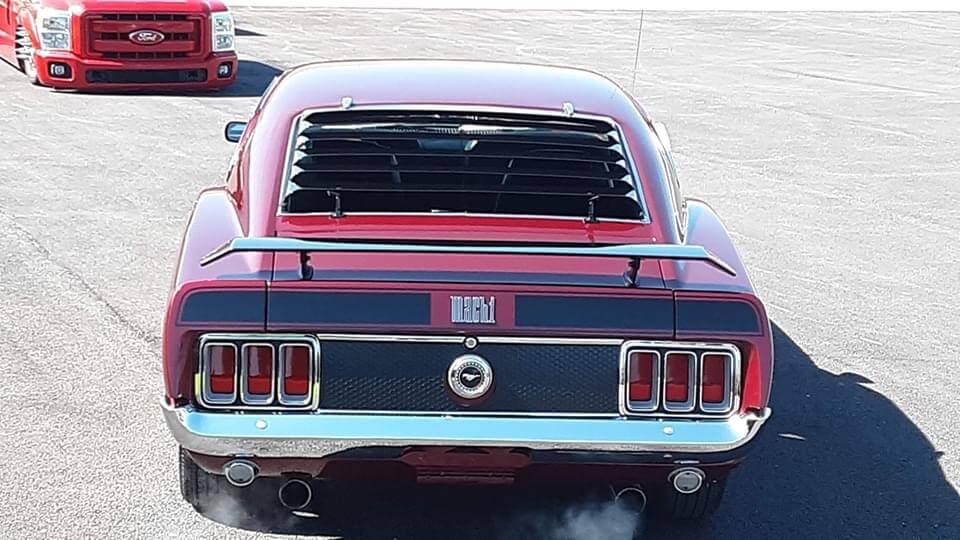 Tamco Paint Sinister 1970 Ford Mustang Sangria 