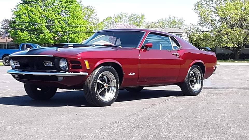 Tamco Paint 1969 Ford Mustang Sangria 