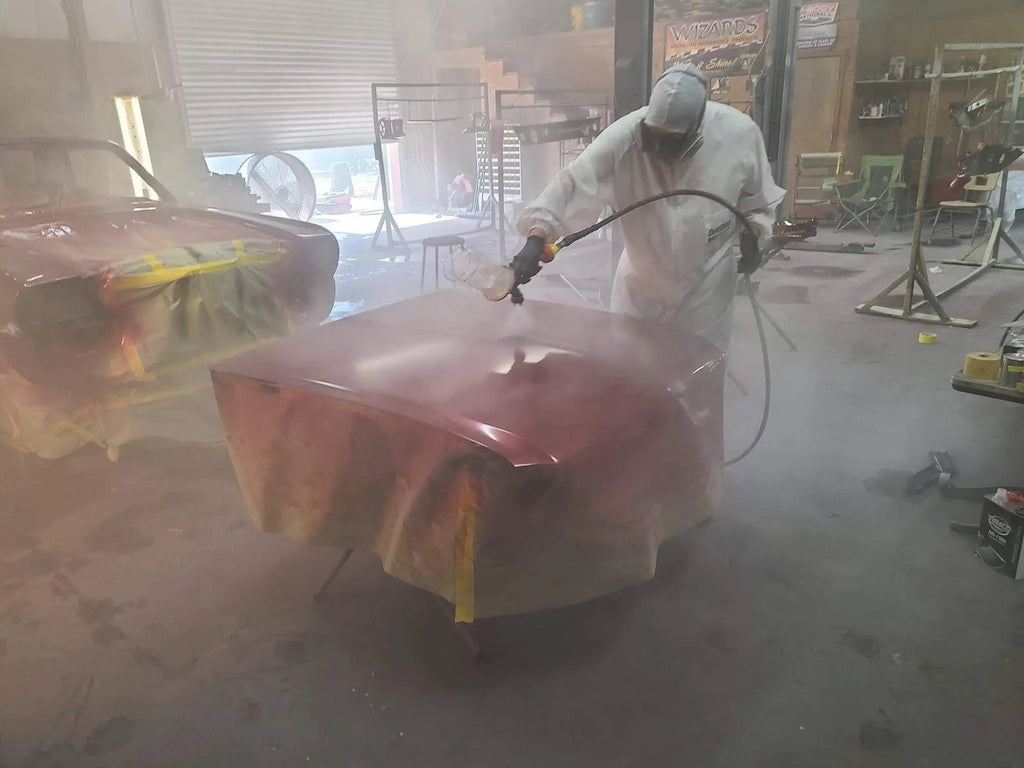 Tamco Paint Sangria on Ford Mustang