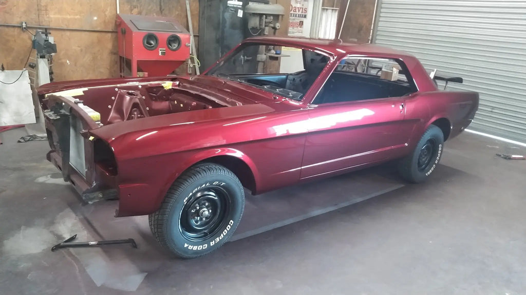 Tamco Paint Sangria on Ford Mustang