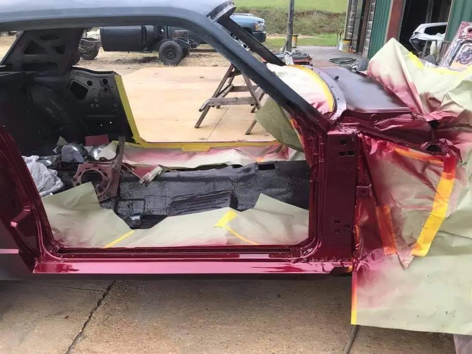 Tamco Paint Sangria on Ford Mustang