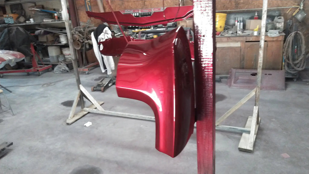 Tamco Paint Sangria on Ford Mustang