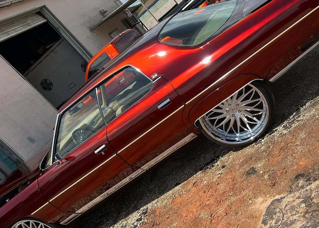 Tamco Paint Sarsaparilla & Tamgerine Candy Concentrate on Chevrolet Caprice