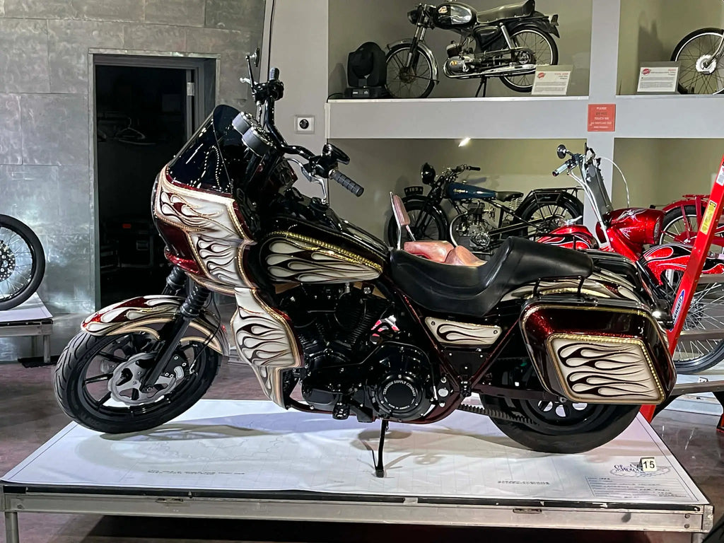 Tamco Paint Sasparilla Candy Concentrate on Harley-Davidson FXR