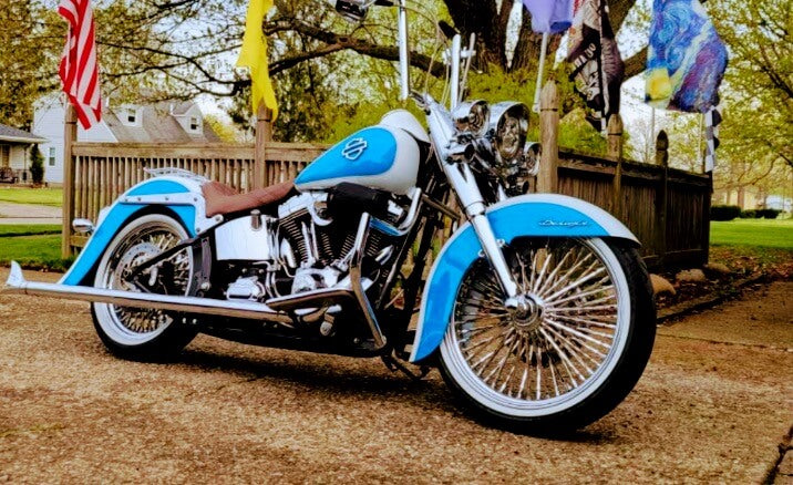 Tamco Custom Colors blizzard of ozz blue pearl motorcycle Amerflint II Series Single Stage