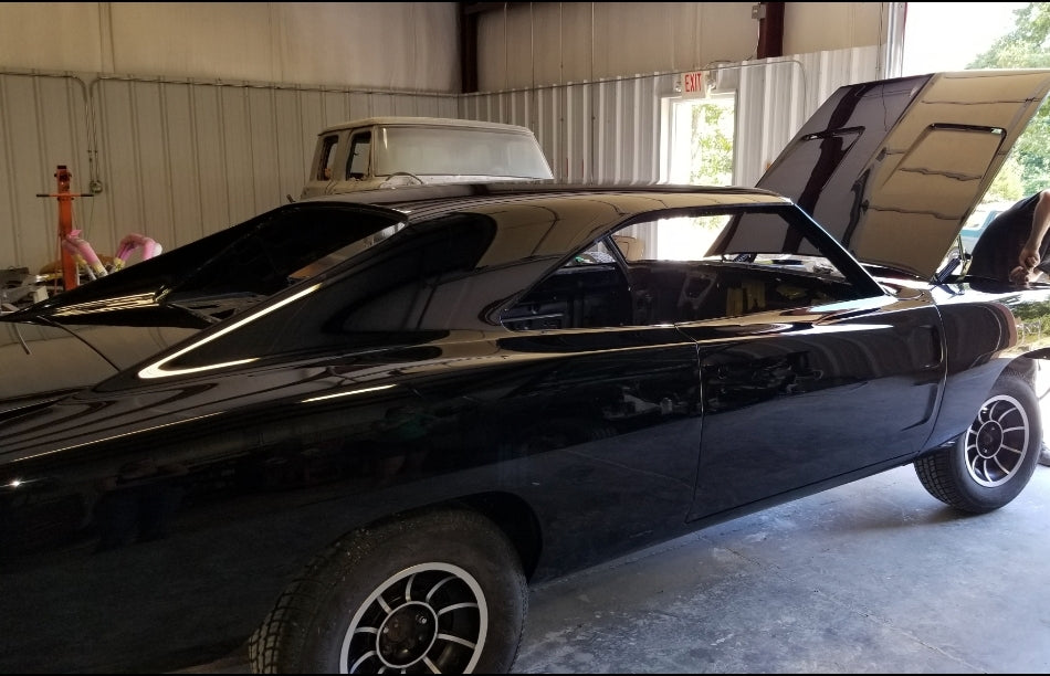 Tamco Paint 1978 Chevrolet Corvette Murdered Out Black