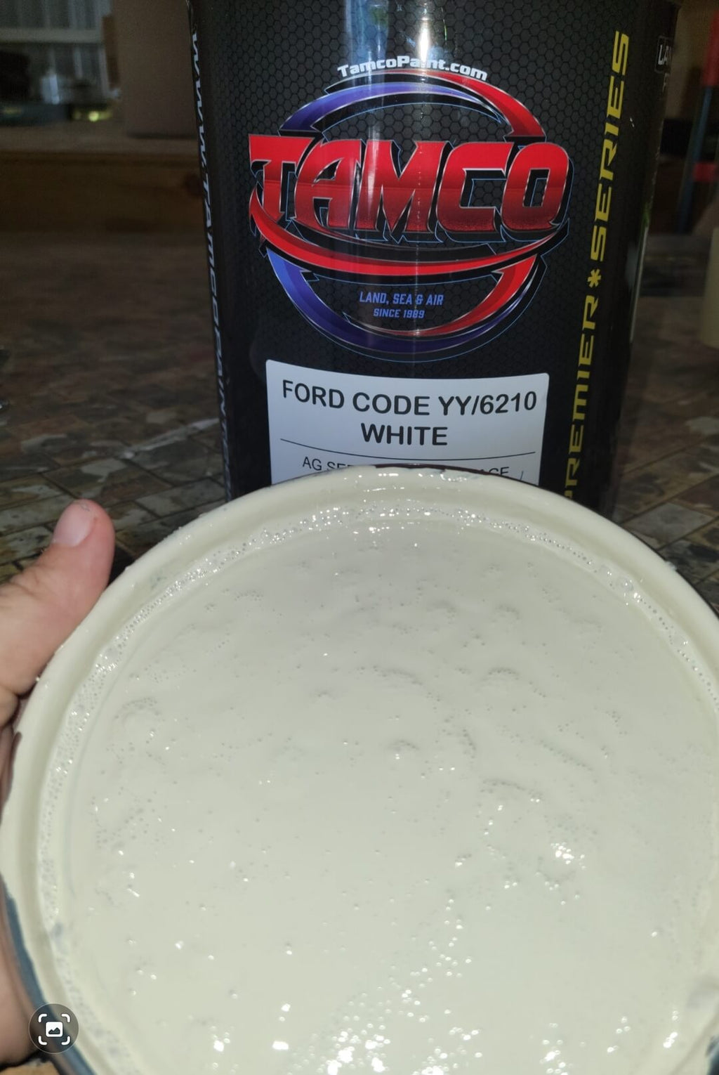 Ford White OEM Basecoat