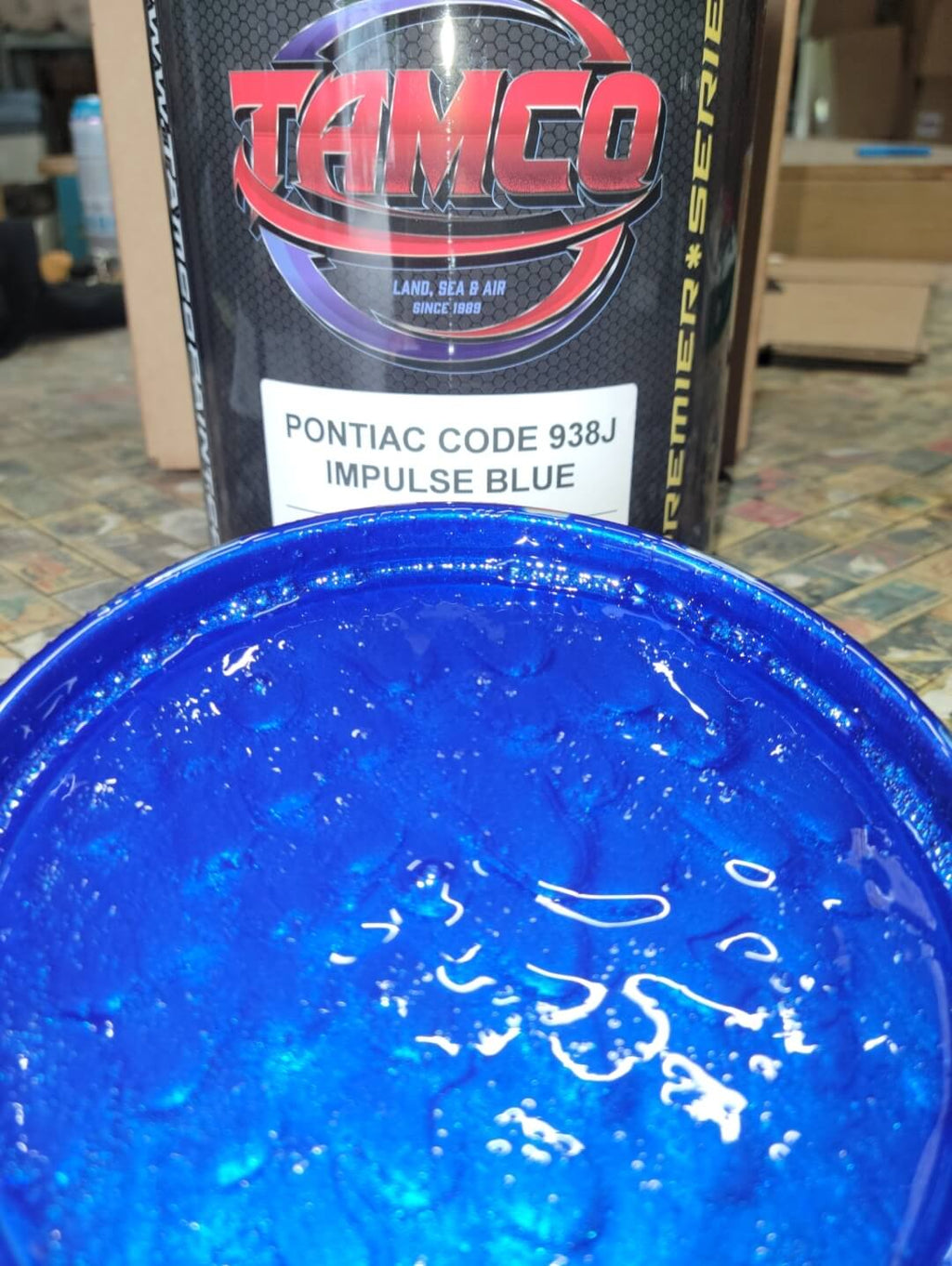 Impulse Blue OEM Basecoat