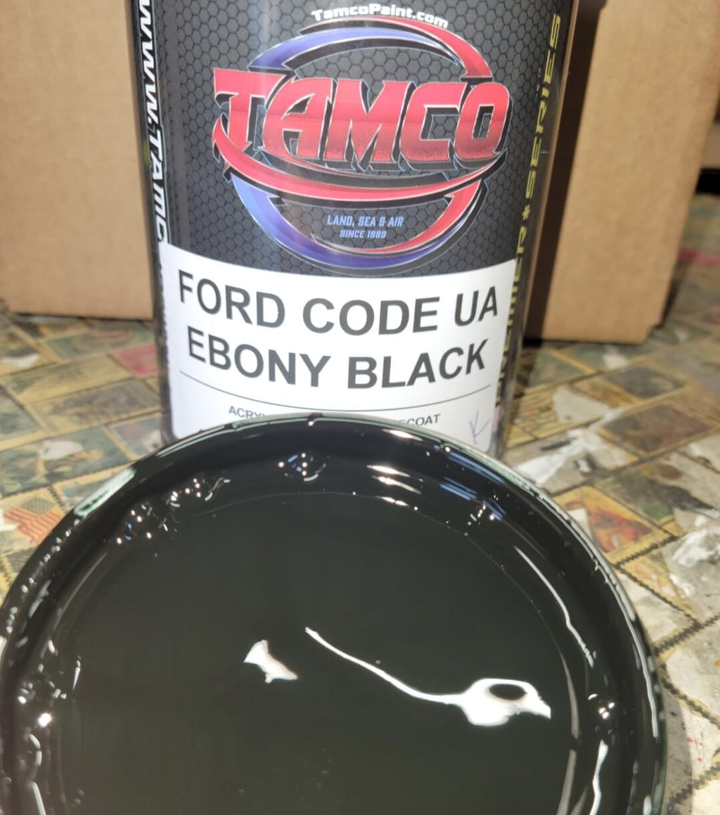 Ford Ebony Black Basecoat