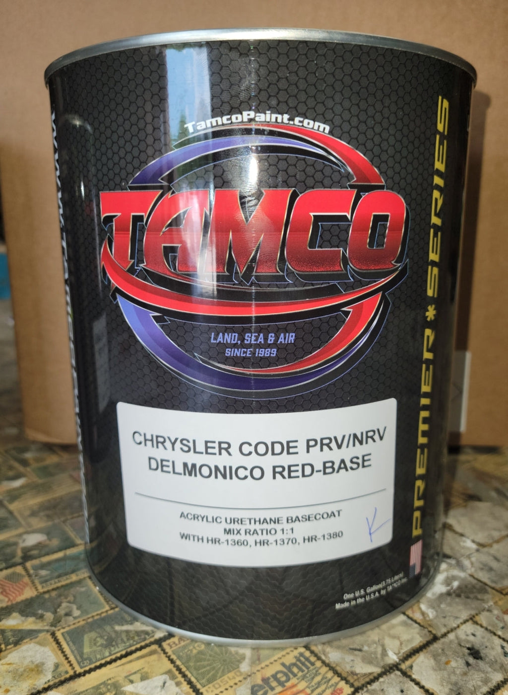 Chrysler Delmonico Red | PRV / NRV | 2015-2022 | OEM 2K Tri-Stage Basecoat