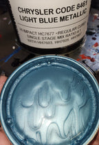 Chrysler Light Blue Metallic Basecoat