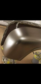 Tamco Paint Secret Silver on Car Part