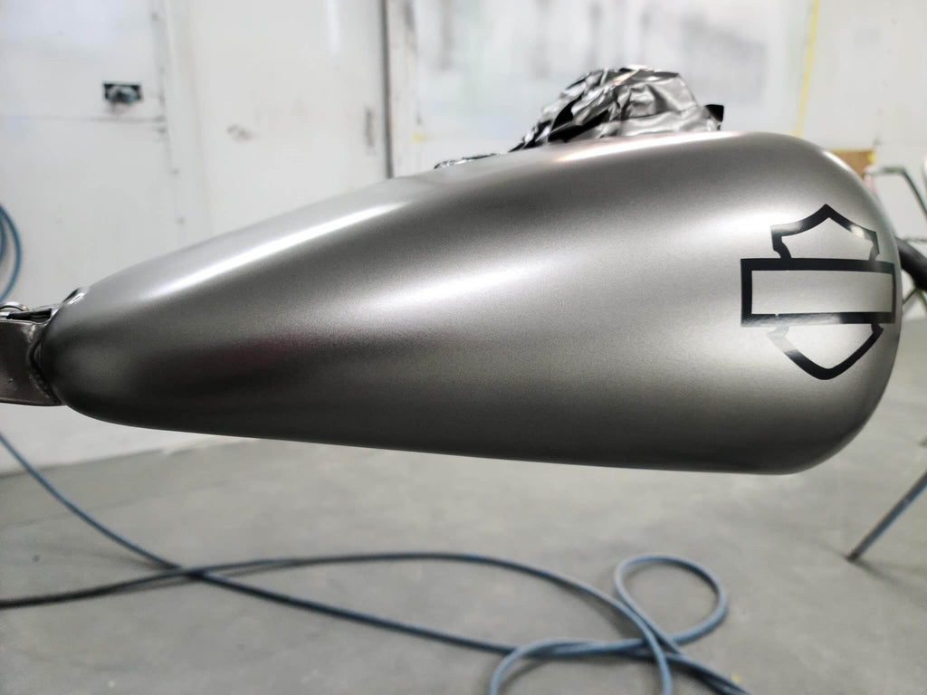 Tamco Paint Secret Silver on Motorcycle Tank