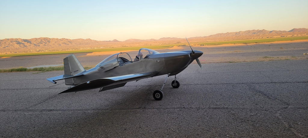 Tamco Paint Secret Silver on Van’s RV-6