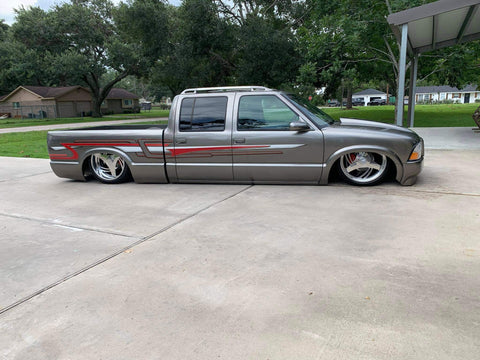 Tamco Paint Secret Silver on 1995 GMC