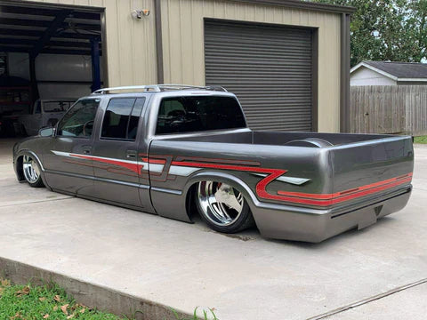Tamco Paint Secret Silver on 1995 GMC