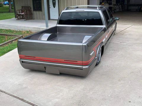 Tamco Paint Secret Silver on 1995 GMC