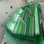 Tamco Paint Shamrock Green and Candy Concentrates in 1970 Chevrolet Caprice Classic