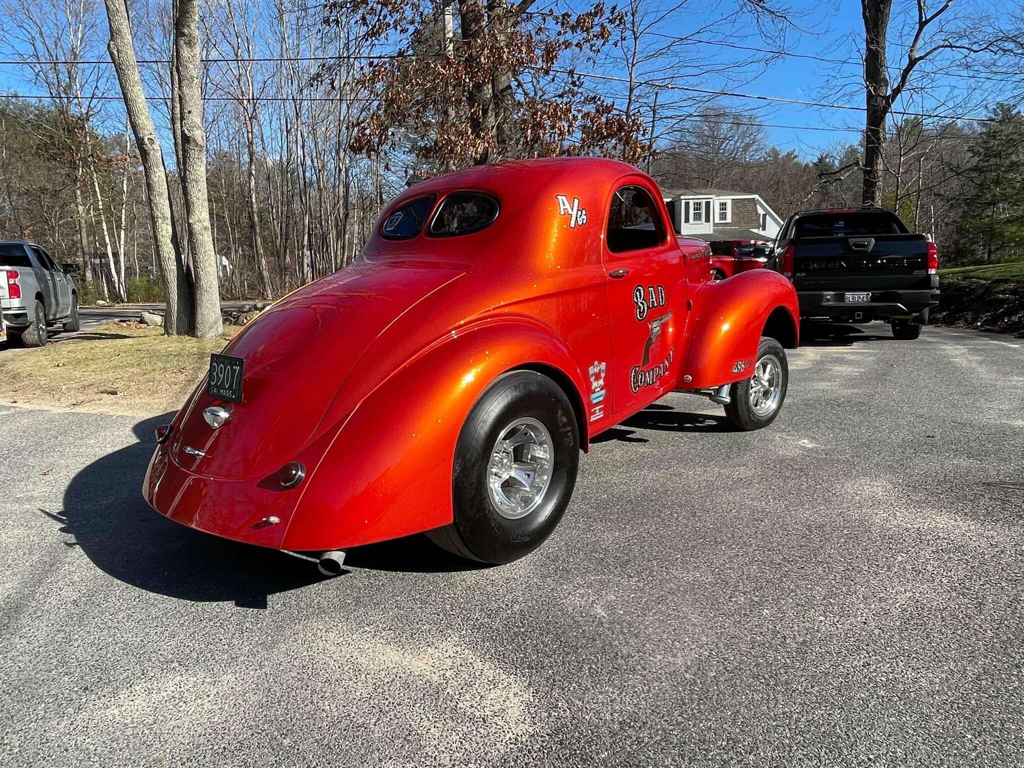 Tamco Paint 1941 Willys Coupe  Shocktop Orange 
