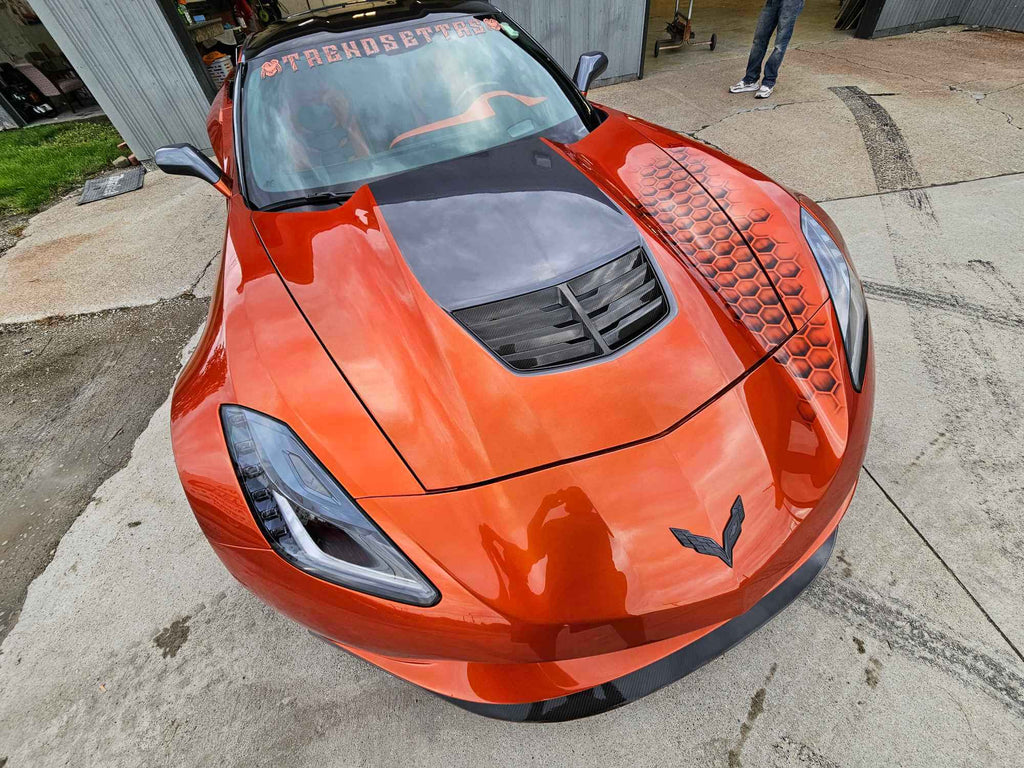 Tamco Paint Chevrolet Corvette C7 Shocktop Orange 