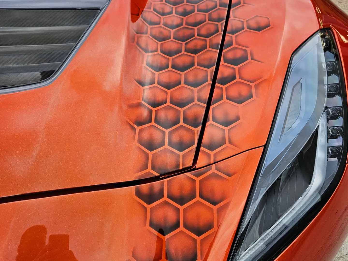 Tamco Paint Chevrolet Corvette C7 Shocktop Orange 