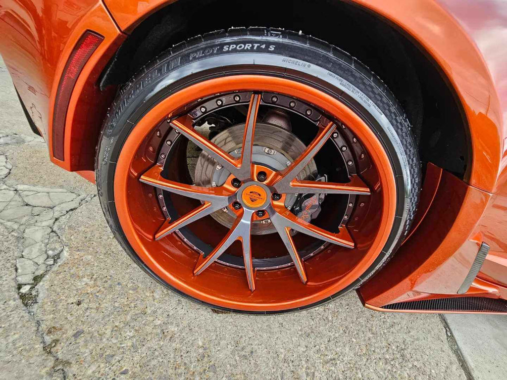 Tamco Paint Chevrolet Corvette C7 Shocktop Orange 