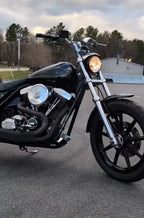 Tamco Paint Sinister Triple Reboot Green on 1994 Harley-Davidson FXLR
