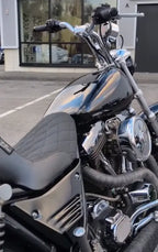 Tamco Paint Sinister Triple Reboot Green on 1994 Harley-Davidson FXLR