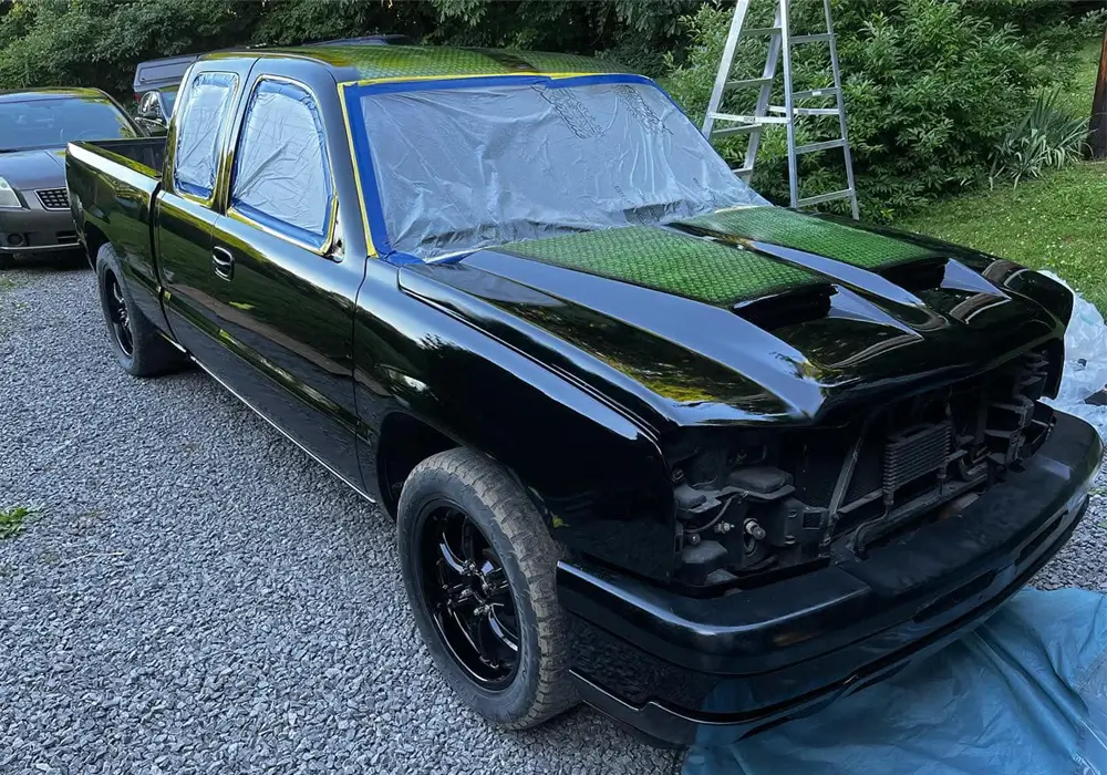  Tamco Paint Sinister Triple Reboot Green 2004 Chevrolet Silverado