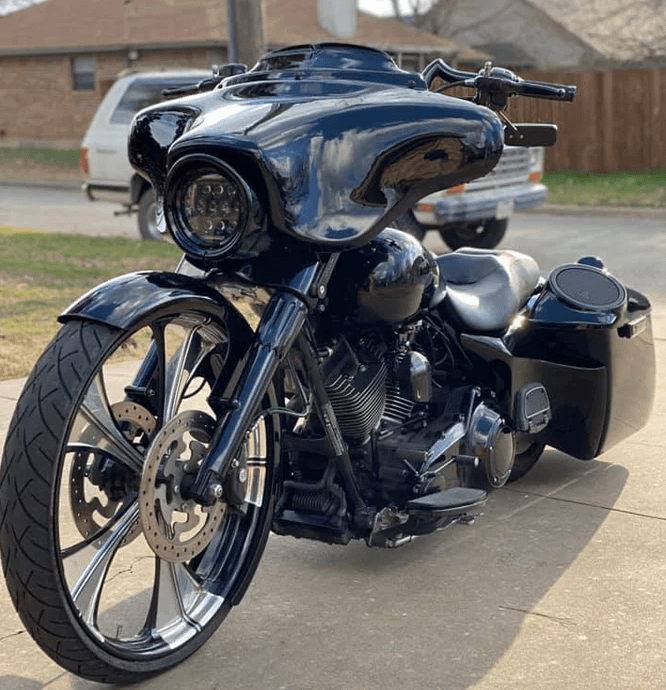Tamco Paint  Sinister Triple Reboot Green Harley Davidson