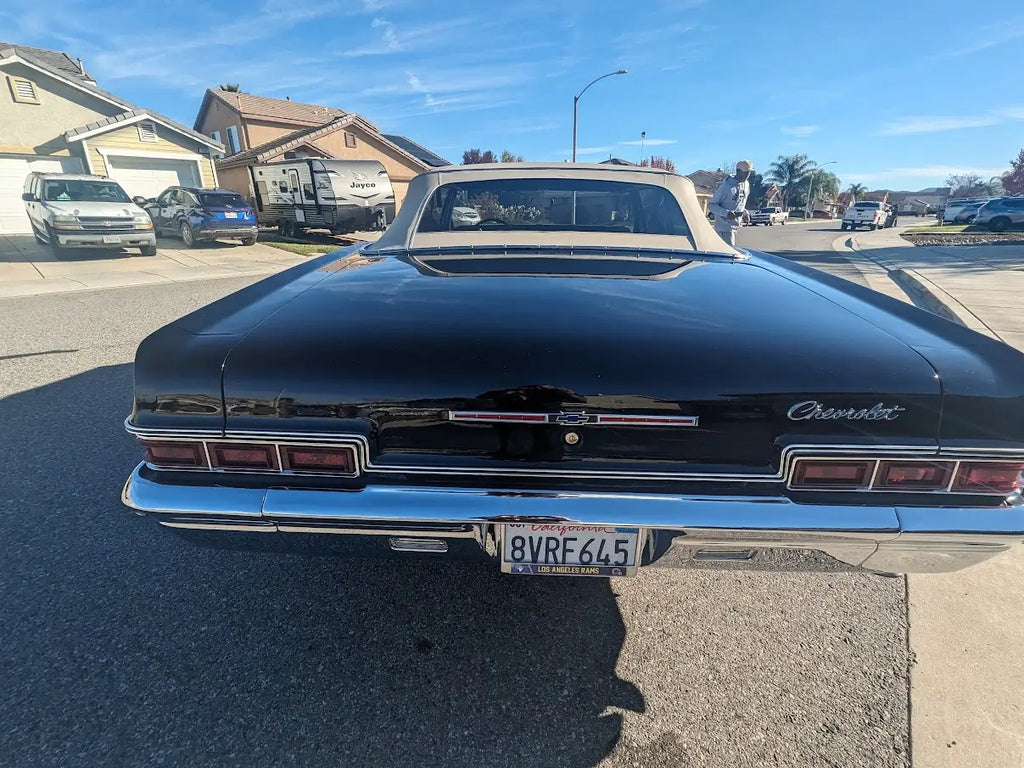 Tamco Paint Sinister Triple Reboot Blue on 1966 Chevrolet Impala SS